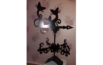 Флюгер коты