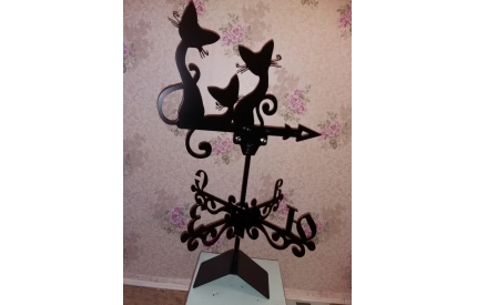 Флюгер коты