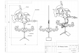 Флюгер гнездо