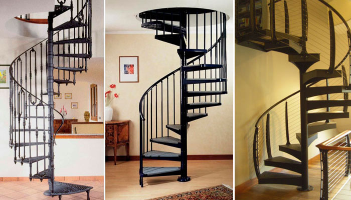 Винтовые лестницы для дома, какие преимущества?!